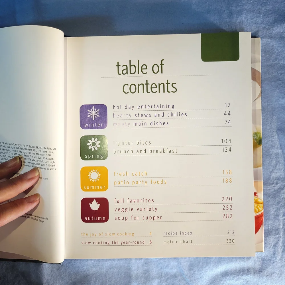 Crock-Pot 365 Year-Round Recipes Book